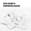 10pcs Disposable Eyebrow Tattoo Needles Transparent Microblading SemiPermanent Makeup Cartridge Needles