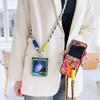 Crossbody Lanyard Colorful Woven Phone Case for Samsung Galaxy Z Flip 6 5 4 3 Flip5 Flip4 Flip3 5G Protective Shockproof Cover