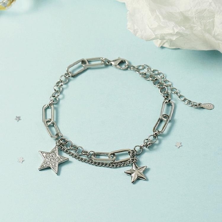 Copper Star Cold Wind Hip-hop Trend Pentagram Sweet Temperament Simple Jewelry
