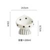 Ceramic Cat Food Bowl Elevated Design Neck Support Pet Feeding Dish Dog Water