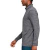 Under Armour Logo Half-Zip Sports Leisure Long Sleeve Knit Top Men Tops Gray 1327040-001
