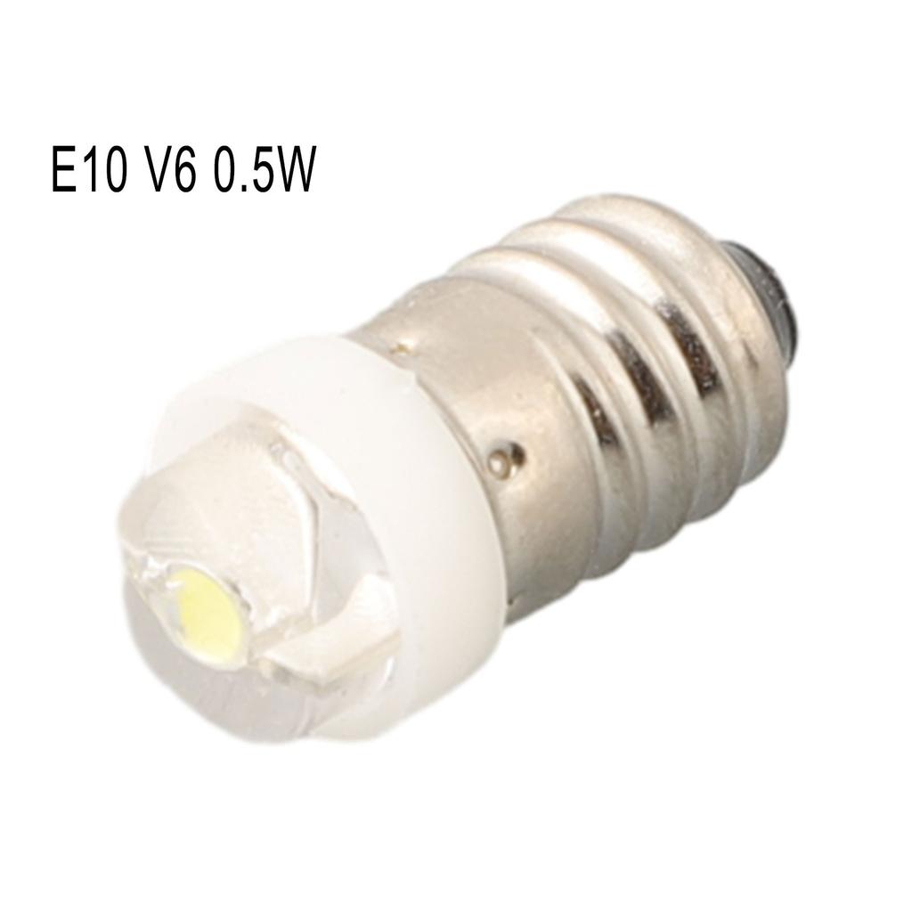 Light Bulb Lantern Torch Replacement Silver White LED 0.5W