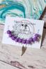 Knitting Stitch Markers – Set of 10 Purple Ring Markers for Crochet & Knitting Needles