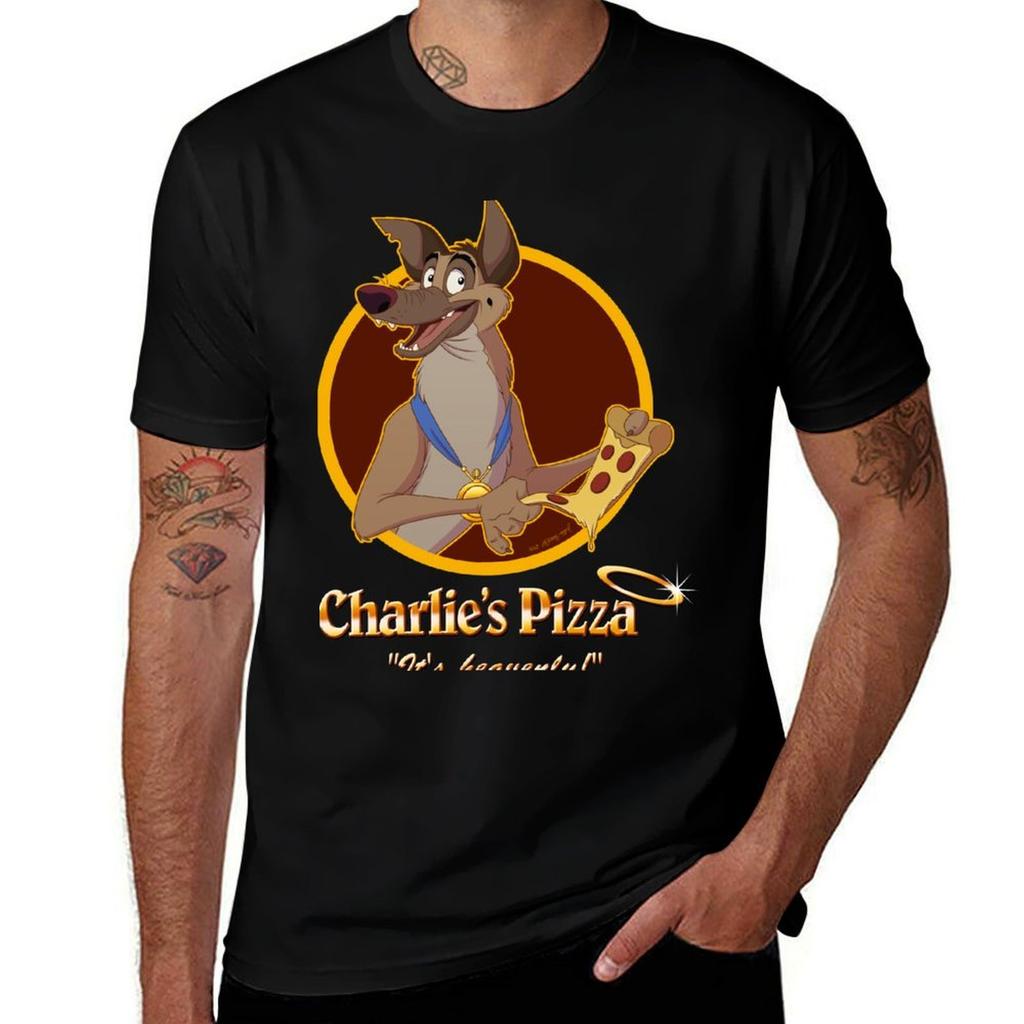 Charlies Pizza Tshirt T Shirt Unisex Designer Tshirt