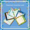 50 Pieces Classroom Incentive Chart Cartoon Children Positive Behavior Reward Board for Shool Teacher Student