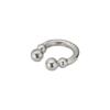 Jil Sander Letter Logo Ring Women Jewelry Silver J11UQ0005_J12002-1