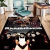 1 Stück Rammstein1 Design Teppich - Rutschfest, Weich & Gemütlich Fußmatte für Wohnzimmer, Schlafzimmer, Büro - Innen-/Außenbereich Dekorteppich