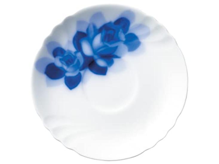 Touen Washi-Papier Blaue Rose Janet Morgentasse Untertasse [Okura Verpackung] & 59C/8110