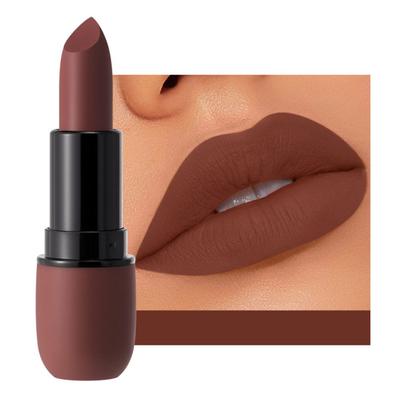 Lipstick Waterproof Non-stick Cup Smudge-resistant Non-caked Anti-fade Matte Texture Long Duration Velvet Lipstick Cosmetic Supply