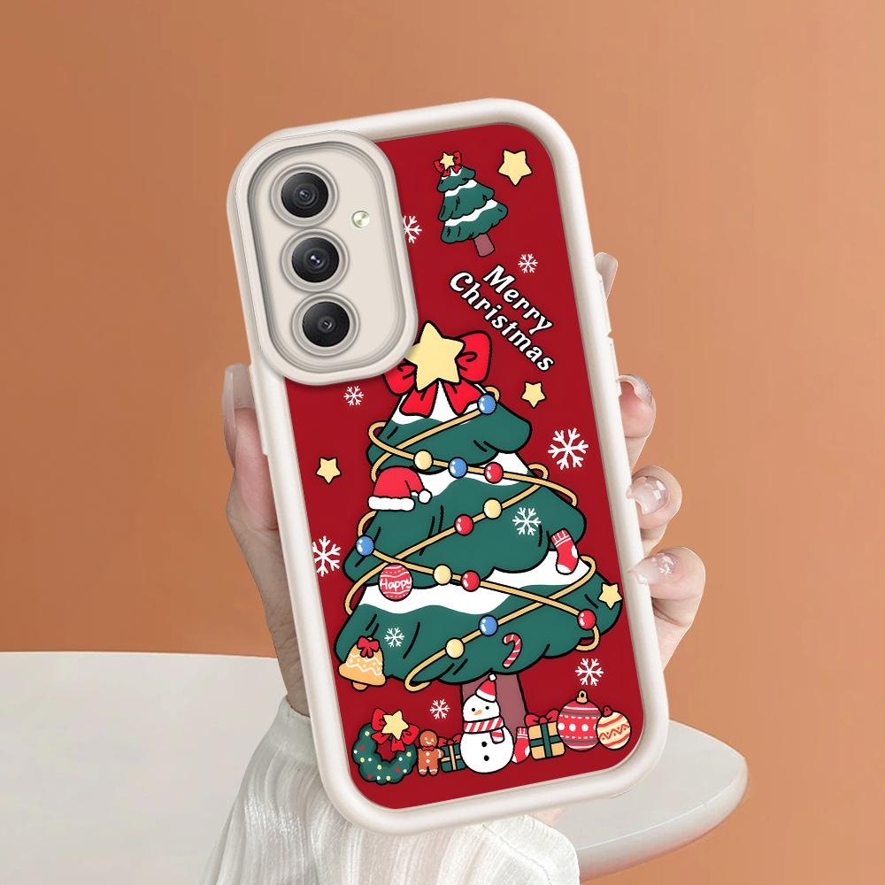 

Мягкий силиконовый квадратный чехол с рисунком лестницы для телефона, полное покрытие, противоударный защитный резиновый чехол для камеры для Samsung Samsung M22 белый