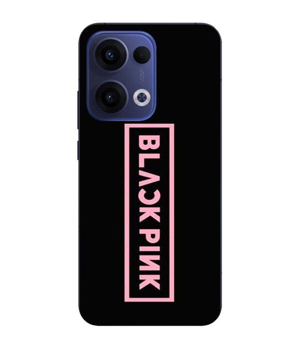 Maniacase Case For Oppo Reno 13 5g Blackpink VIP Tickets Blackpink Logo Front Black