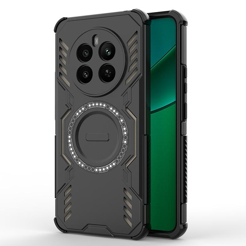 

Oppo Realme 12 Plus/Realme P1 MagSafe Case,Magnetic Drop-Proof Phone Case Cover for Oppo Realme 12 Plus/Realme P1 Oppo Realme 12 Plus/Realm