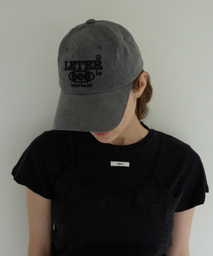 Leteoli Leterie Logo Cap_Dark Gray