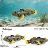 Ocean Crab Simulation Toy Set: Includes Hermit, Swimming, and Three-Spot Plastic Models