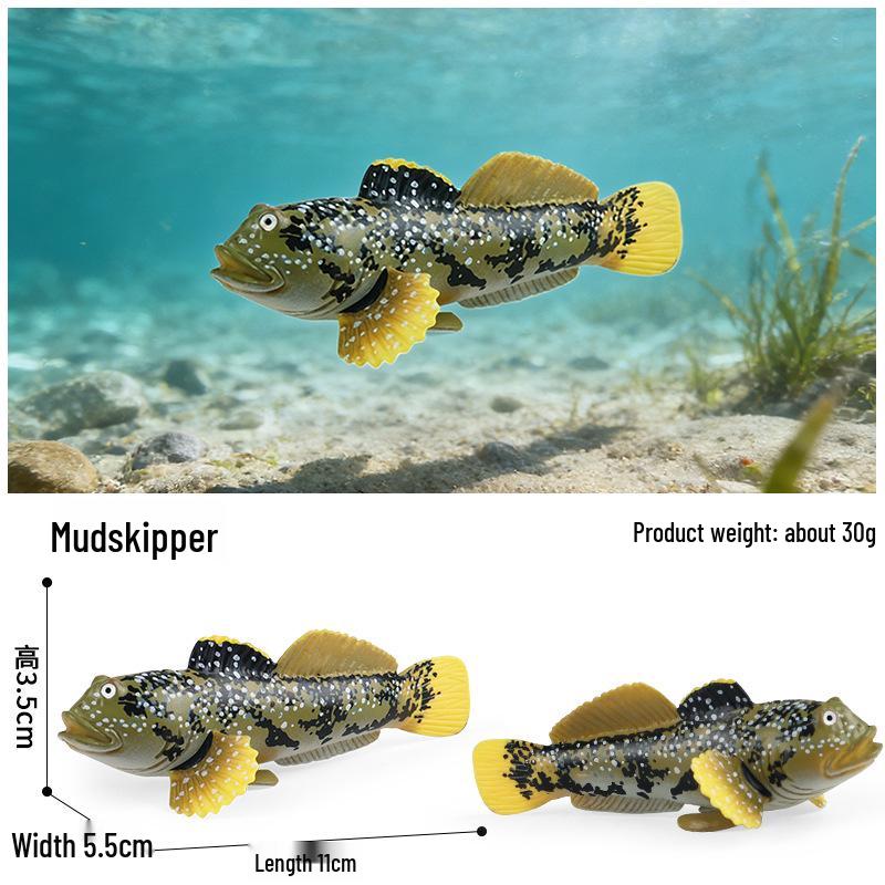 Ocean Crab Simulation Toy Set: Includes Hermit, Swimming, and Three-Spot Plastic Models