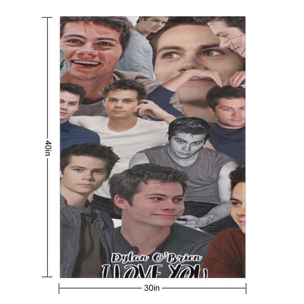 Dylan Oa??Brien Miluji tě (podpis) Deka Polar Víceúčelová Teplá Stěhovací Deka