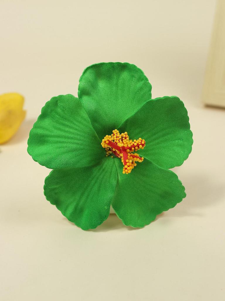 9cm EVA Frangipani Hibiscus Havajská Kvetinová Brošňa Pokrývka Hlavy Sušené Kvetinové Doplnky