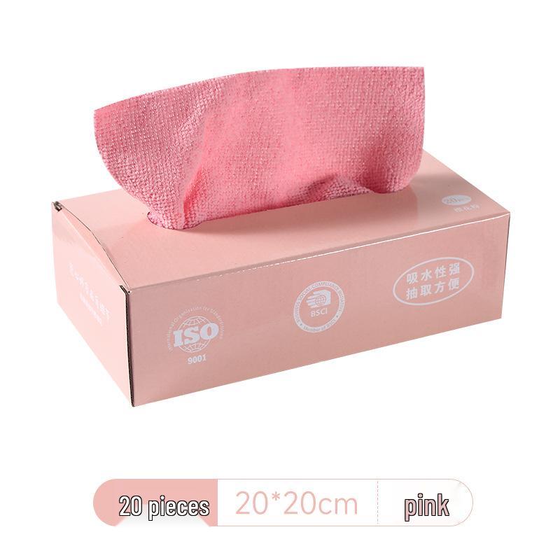 Drawstring Microfiber Cleaning Cloth for Household Kitchen Use - One Piece, Free Shipping