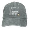 Linux Kit Infographic Sys Admin Penguin Baseball Cap Unisex Hats WoUnisex Visor Protection Snapback Computer Cpu Core Caps