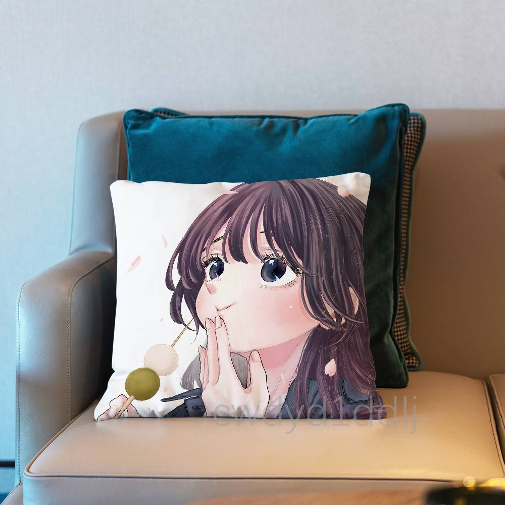 KKaoru Hana Wa Rin To Saku Pillowcases Cute Funny Pillow Case For Wedding Party Home Decor Comfy Pillow Cover