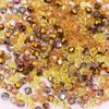 200 Pièces 4MM Perles de Verre Forme Cônes Cristaux Facettés pour la Fabrication de Bijoux Bracelet Collier Boucles d'Oreilles Perles DIY