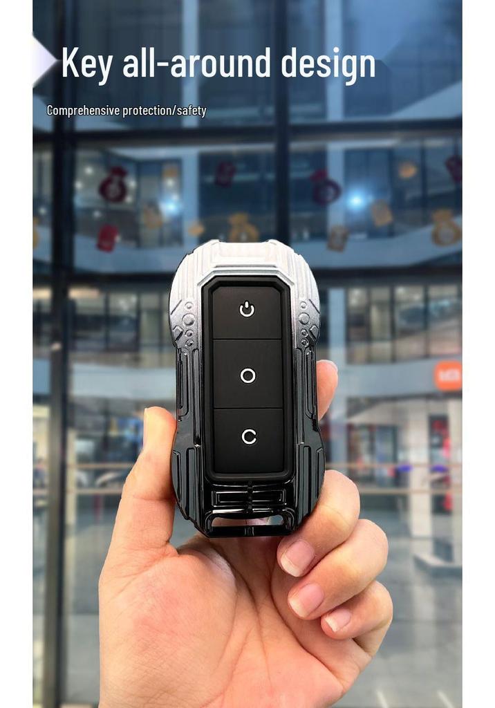 Geely Emgrand & Vision Metal Gradient Silicone Car Key Cover