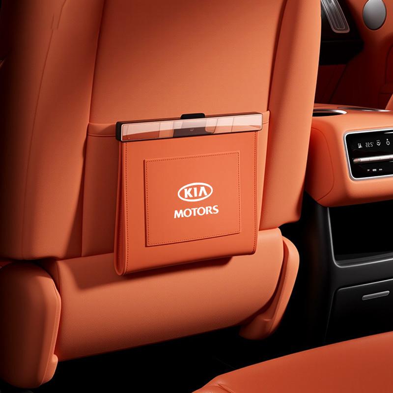 AAOA1 Premium Car Magnetic Trash Can Folding Hanging Storage Bag For KIA Rio Ceed Sportage Cerato Soul Sorento KN Picanto Optima Niro