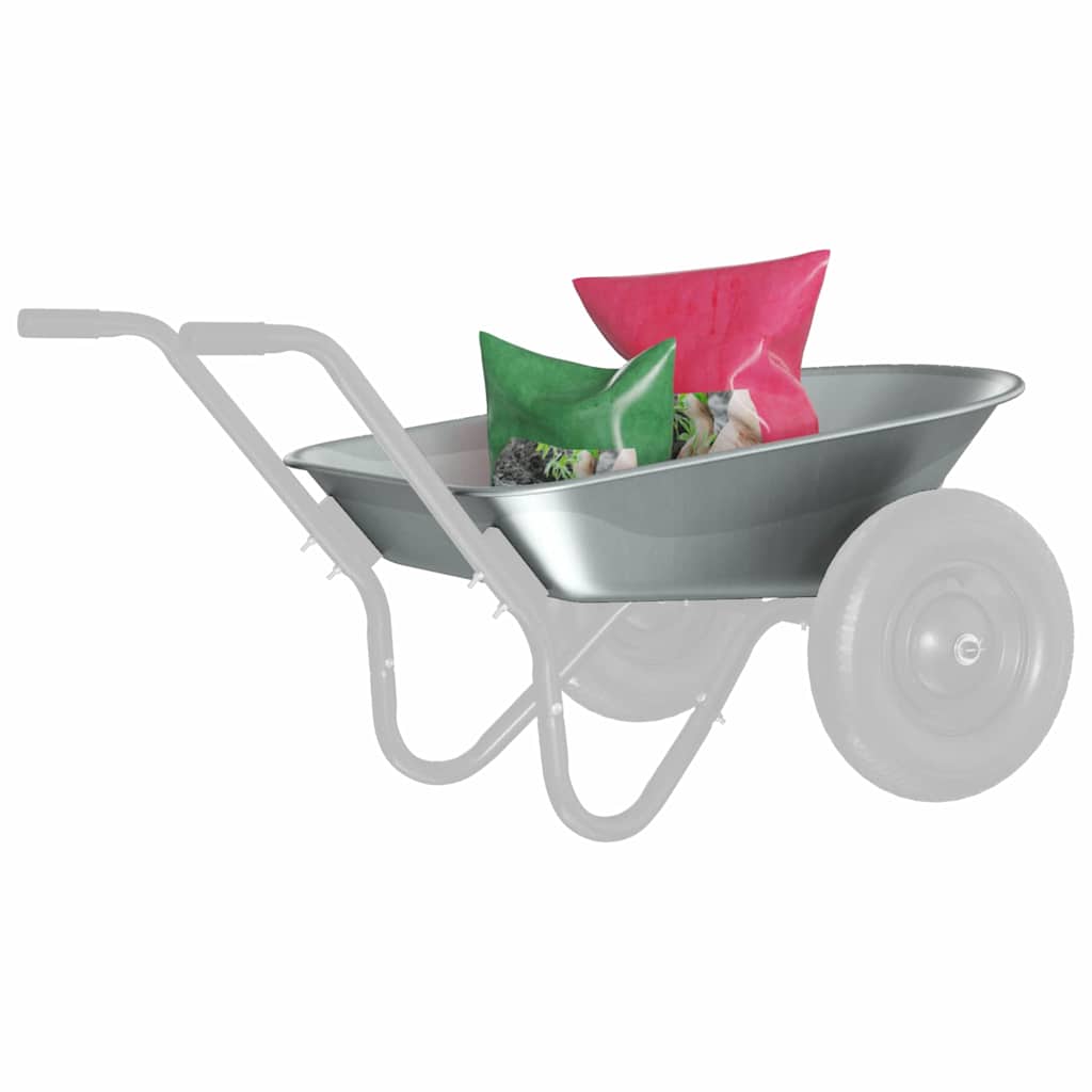 Replacement Tray for Wheelbarrow Silver 90