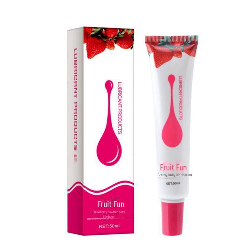 Youmi Fruchtgeschmack Wasserlöslicher Körpergleitstoff für Oralsex & Erwachsene Cross-Border Sexspielzeuge - Abwaschfreie Leckformel