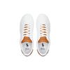Polo Ralph Lauren Leather Lace-Up Round Toe Low-Top Fashion Sneakers Men Sneakers White 809877598001