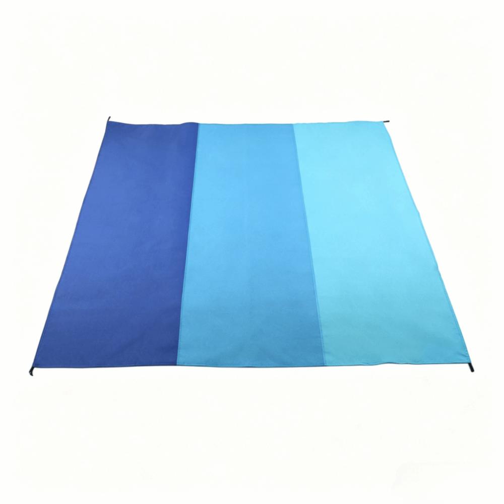 Sandproof Waterproof Beach Blanket Polyester Fabric Camping Blanket Lightweight Picnic Mat  Picnics