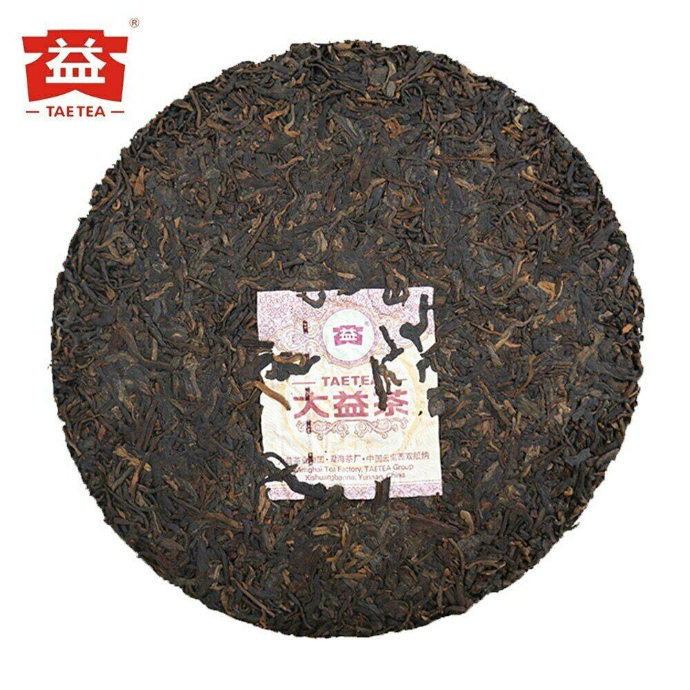 

TAETEA 7452 Chi Tse Beeng Ripe Pu er Tea Cake 357g Premium Yunnan Shu Puerh Fermented Dark Tea