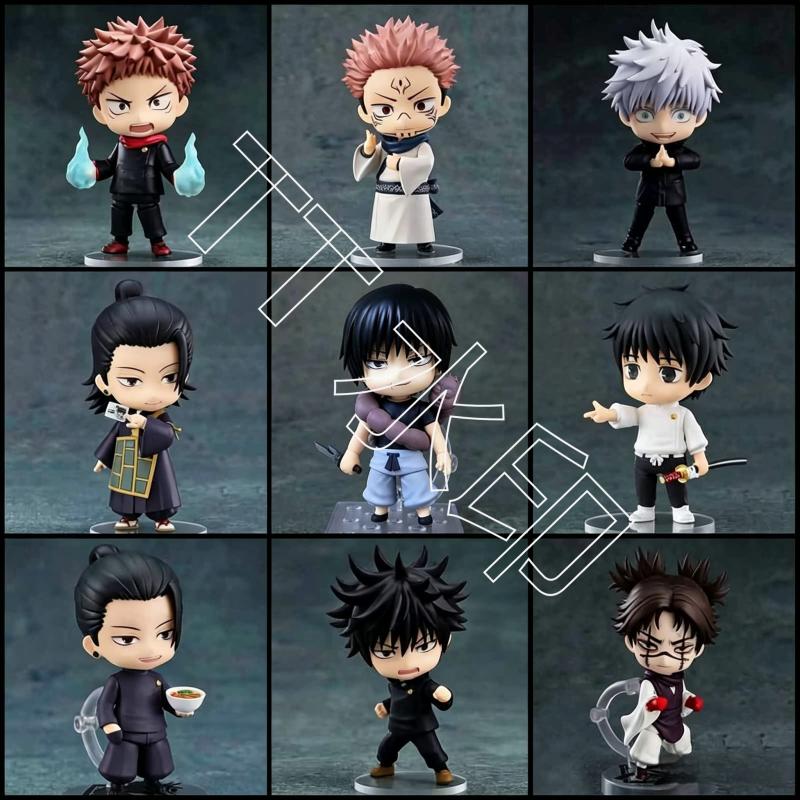 Jujutsu Kaisen Anime Toy Figurine Set - 1479 1528 1506 2206 Movable Face Swap Action Model PVC Desktop Collectible Doll