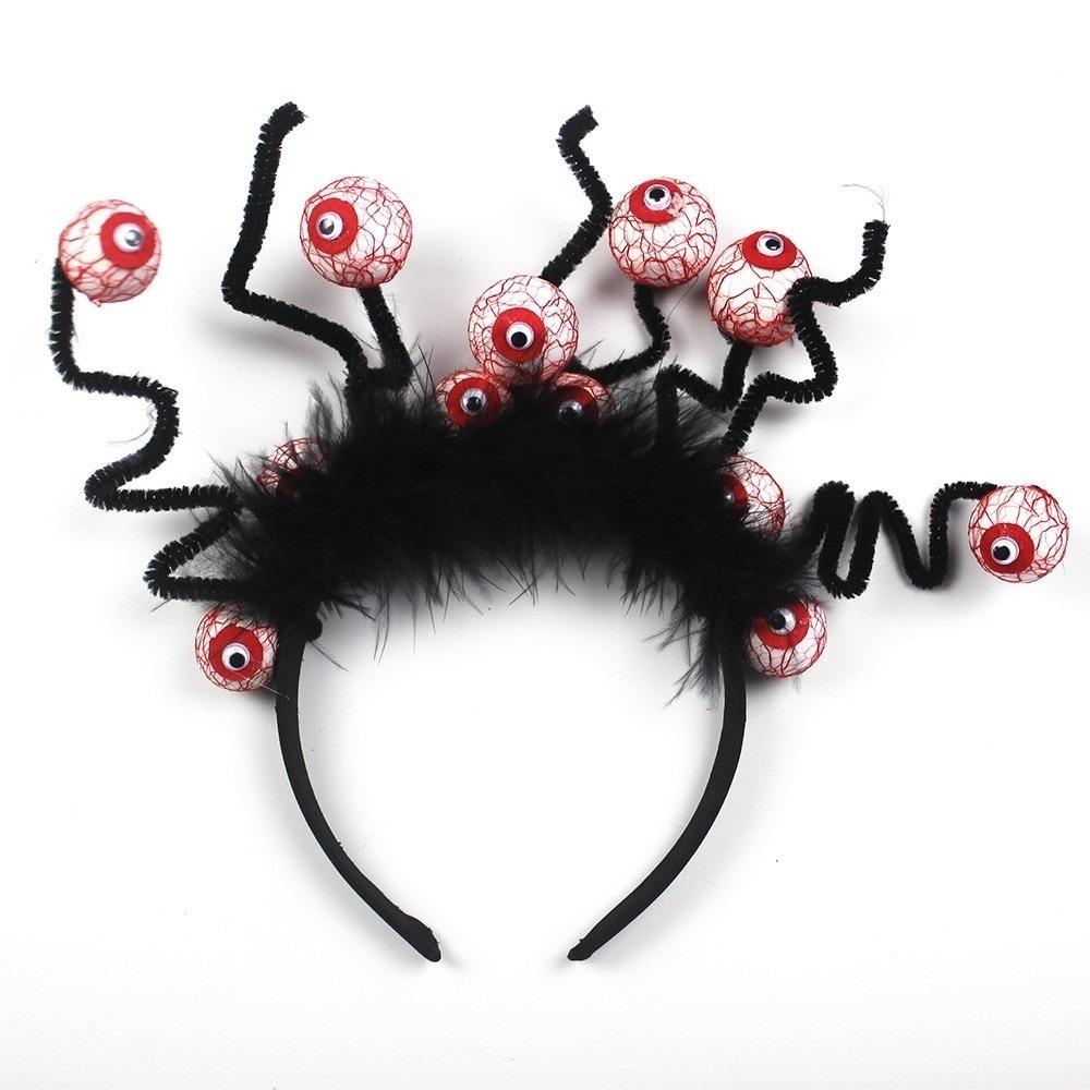 

New Cartoon Halloween Hairband Happy Halloween Hair Accessories Scary Eyeballs Headband Party Cosplay Props Party Supplies