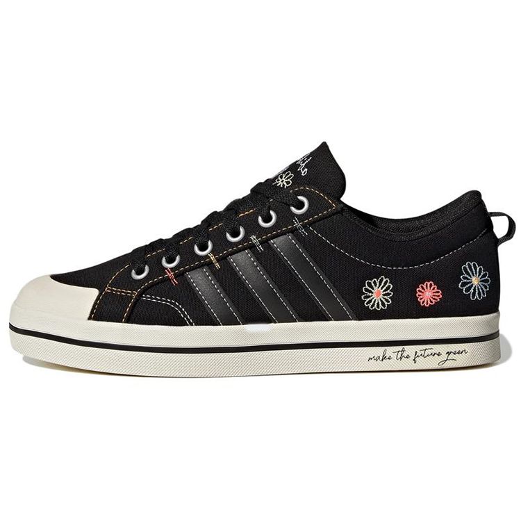 Adidas Neo Bravada Comfortable Durable Low-Top Skate Shoes Women Sneakers Black HP3168