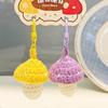 Colorful Mushrooms Little Plush Keychain Mushroom Cartoon Set Kids Gift Doll