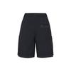 Jordan Solid Color Zip Pocket Shorts Men Bottoms Black DX9654-010