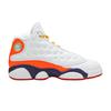 Kids' Sneakers 13 Retro Playground (PS) White/Black-Court Purple-Total Orange-Pine Green
