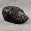 Yuying peaked cap sequined decorative autumn and winter millinery British fan trend women's hat casual fashion trend
