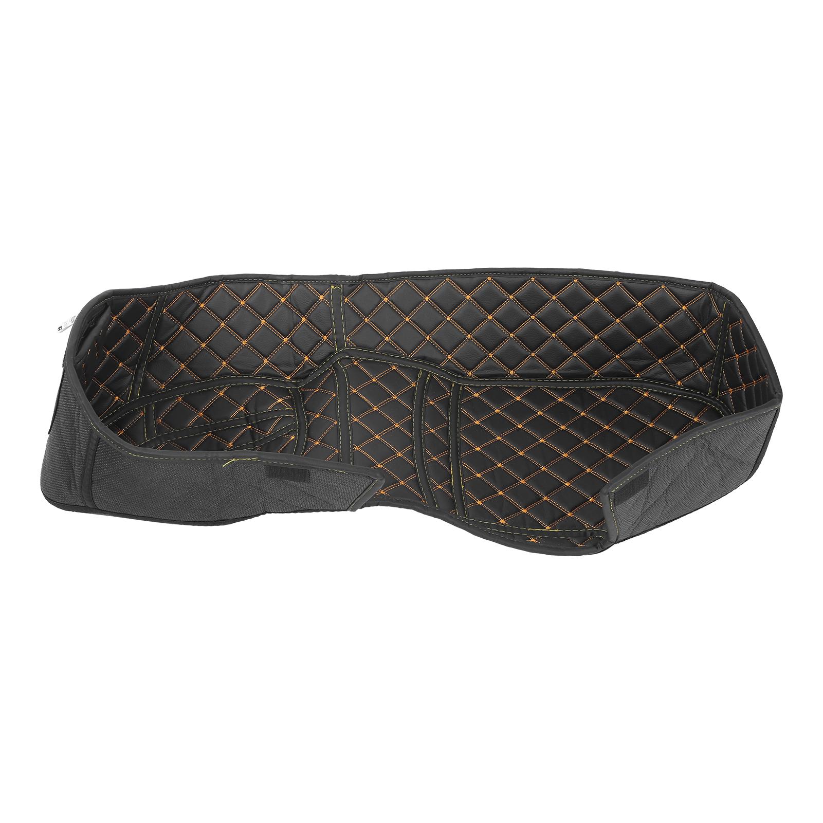

Motorcycle Rear Cargo Liner Pad Artificial Leather Replacement for Forza350 Forza 350 2020‑2021
