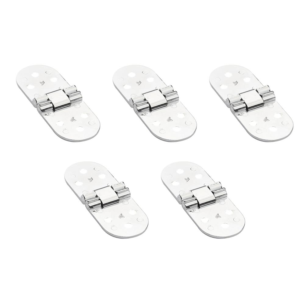 10PCS/5PCS 180 Degree Stainless Steel Cabinet Hinge Bridge Shaped Spring Furniture Hinges for Cupboard Door Concealed Mount