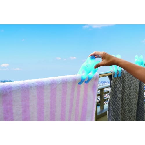 Seiei Saotobers Clear Blue, 8 X 15 X 6.2 Cm, Pack of 4