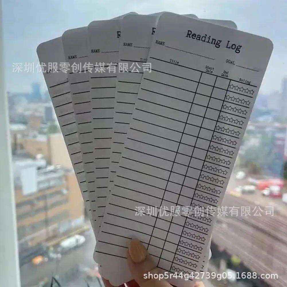 12 sets of Reading List Bookmarks Reading Log bookmarks and 12 sets of Book Tracker