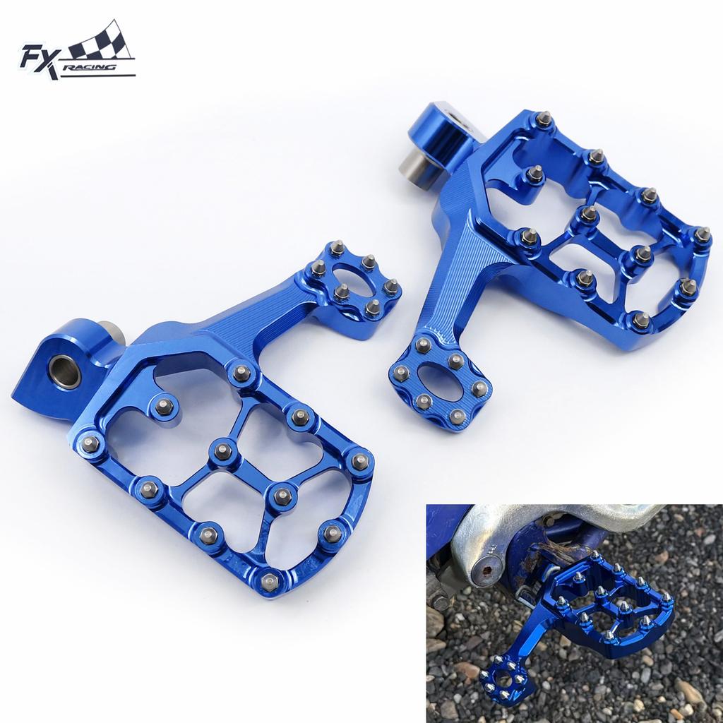 CNC Wider Footpeg For Yamaha YZ WR 125 250 250F 426F 450F YZ125X YZ250X Footrest Rearset Foot Pedal YZ125F YZ250F YZ450F WR250