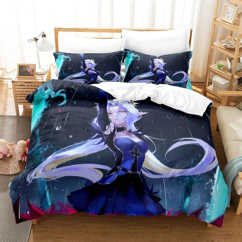 

3D-принтер Game Epic Seven Комплект постельного белья, пододеяльник, одеяло, комплект постельного белья, наволочка, размер King Queen Twin для мальчиков и девочек взрослых 135x200cm 2pcs