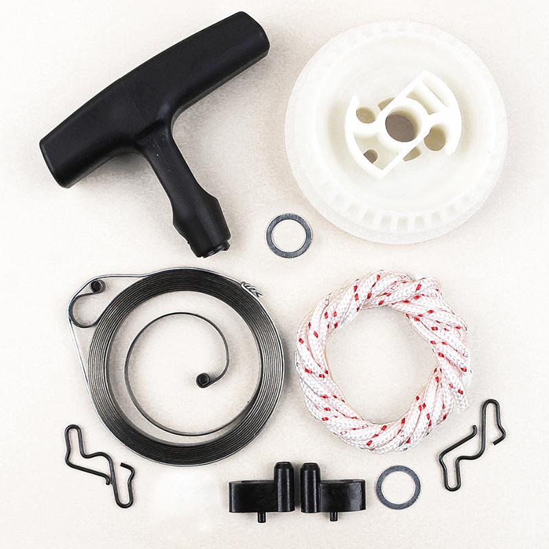 Recoil Pull Starter Spring Pulley Handle Rope Kit for Stihl MS180 MS170  Chainsaw