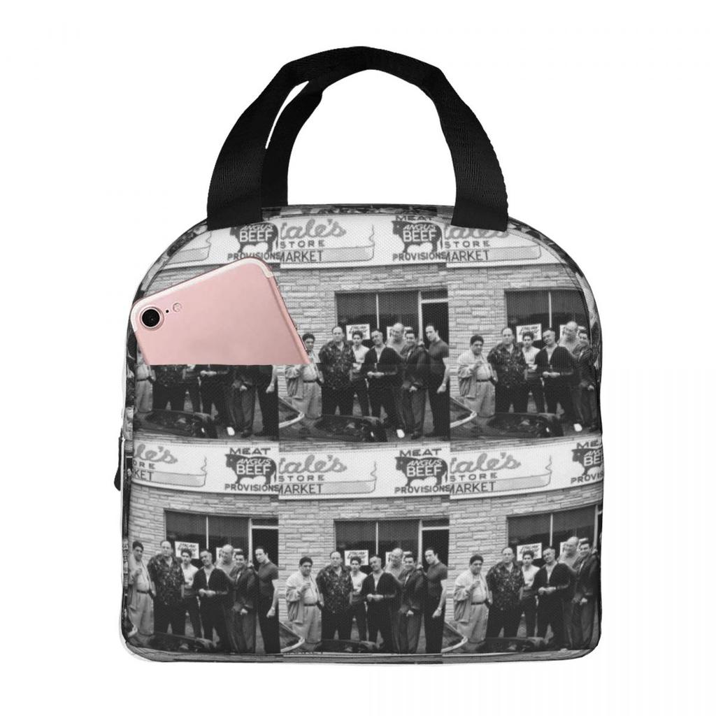 The Sopranos Family Insulated Lunch Bag for Kids School Cooler Thermal Food Box Tote Leakproof Lunch Boxes Container