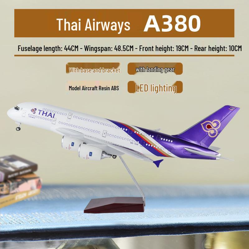 Air China Boeing 747 & China Southern A380 Wheeled Aircraft Model Set