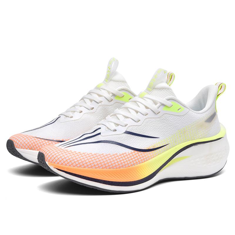 Women's Casual Sneakers*Men Sports Shoes Carbon Plate Running Male Marathon Racing Shock-absorbing Athletics Training Shoes Gym