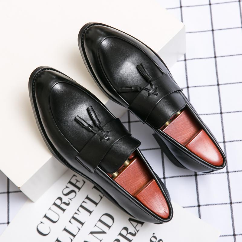 

Leisure Men Loafer Fashion Men Genuine Leather Slip-On Walking Shoes Handmade Man Casual Shoes Luxury Driving Shoes XRS-2181 37 чорний